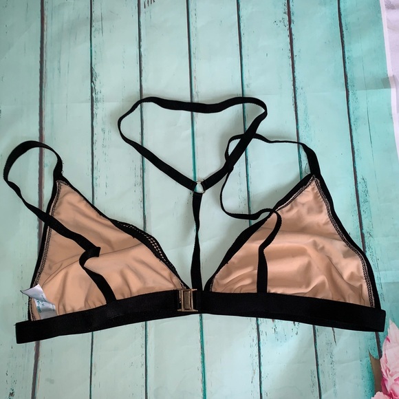 ASOS Harness Net Crochet Bikini Top - Picture 2 of 3